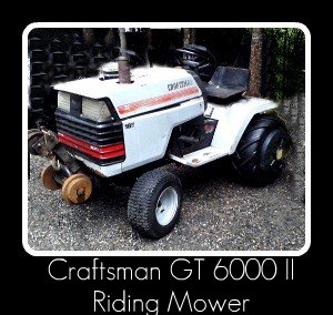 Craftsman GT 6000 II Riding Mower